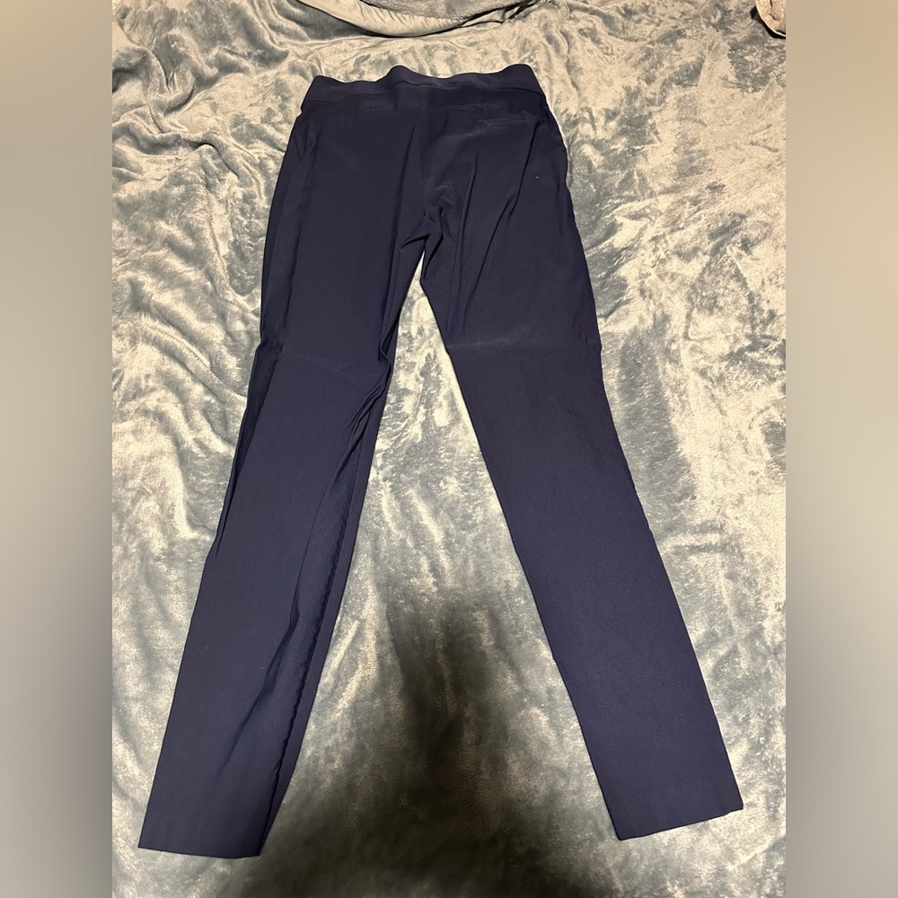 Elle Medium Straight Leg Pull On Navy Pants